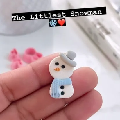 Little Snowman Clay Cutter Set - Image 2