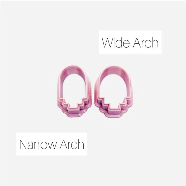 Tiered Arches Collection Clay Cutter Cookie Cutter Fondant Cutter