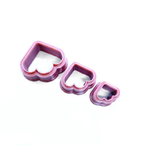 Pointed Ruffle Clay Cutter Cookie Cutter Fondant Cutter