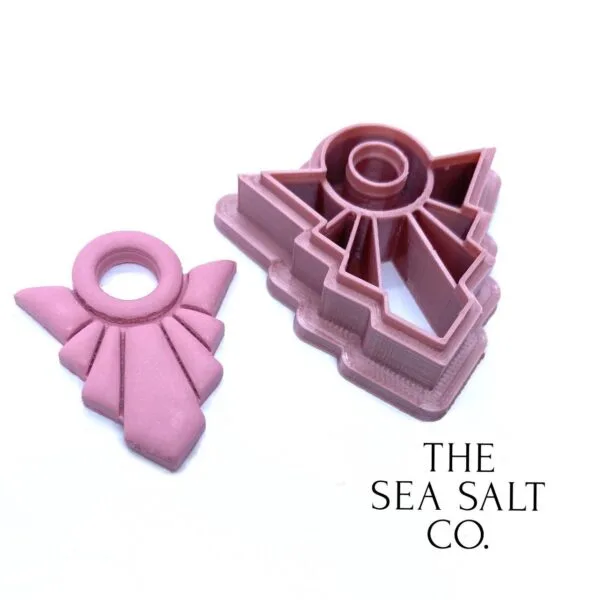 Rounded Art Deco Pendant Cookie Cutter Clay Cutter