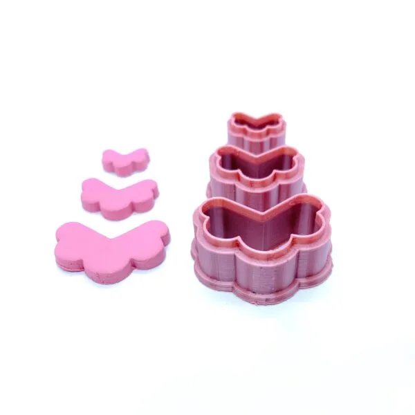 Cutout Ruffle Clay Cutter Cookie Cutter Fondant Cutter