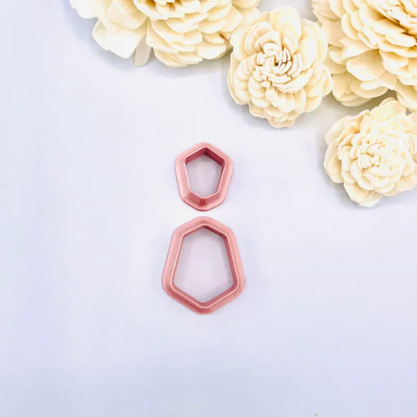 Geometric Dangle Clay Cutter Set Cookie Cutter Fondant Cutter