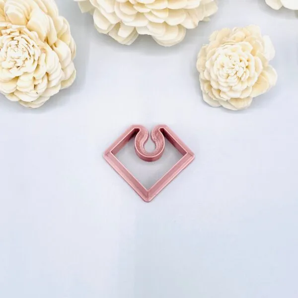 Boho Square Pendant Clay Cutter