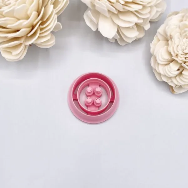 Button Clay Cutter