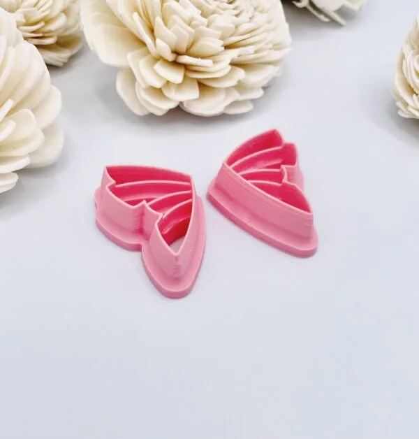Geometric Butterfly Wings Dangle Set Clay Cutters