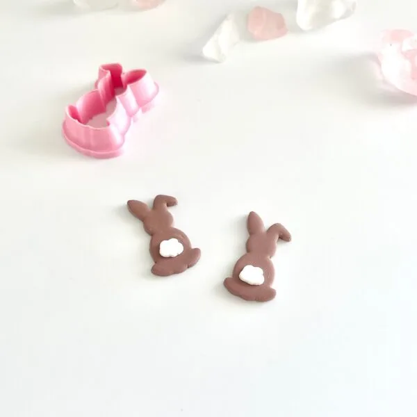 Cottontail Easter Bunny Clay Cutter