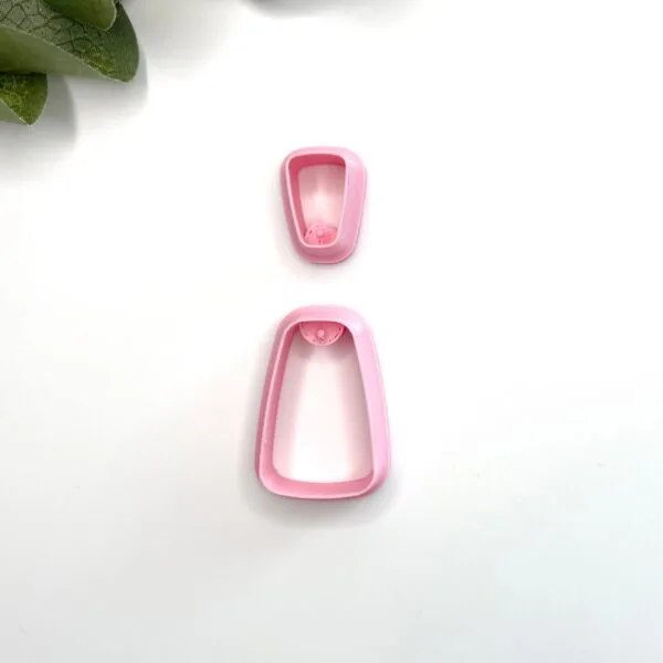 Long Trapezoid Dangle Clay Cutter Set