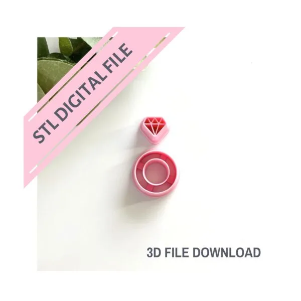 Taken Ring Dangle Cutter Set 3d Printer STL Digital Download