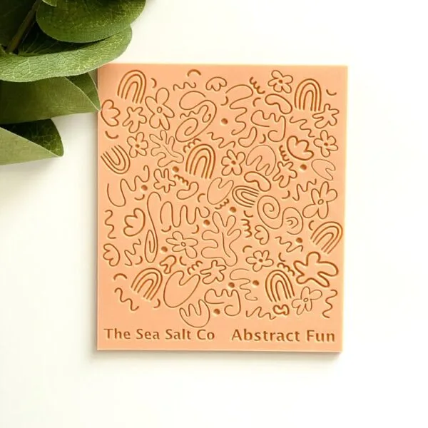 Abstract Fun Clay Texture Sheet
