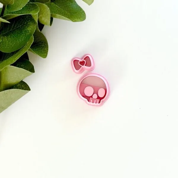 Girly Skull Clay Cutter Set