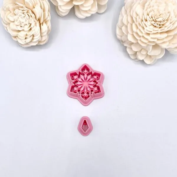 Snowflake Dangle Clay Cutter Set