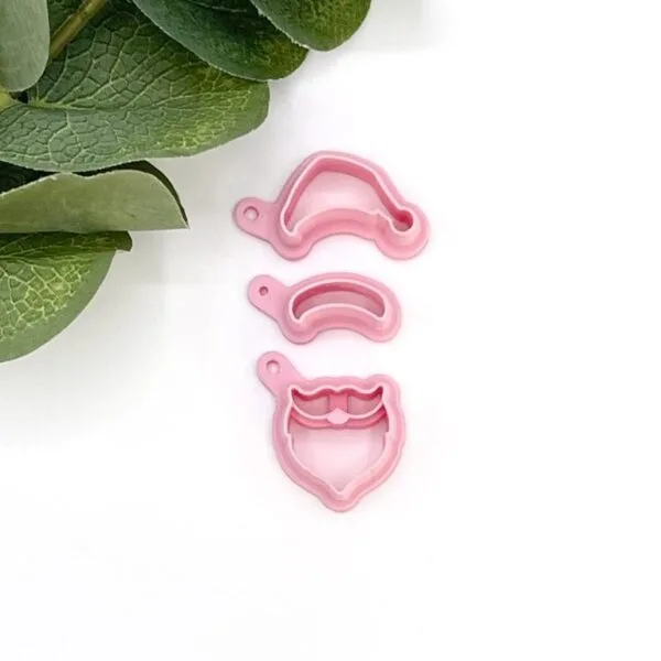 Papa Noel Dangle Clay Cutter Set