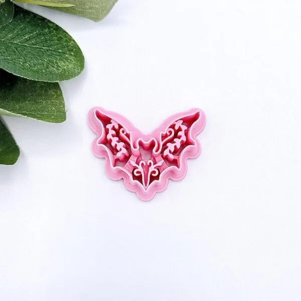 Floral Bat Clay Cutter