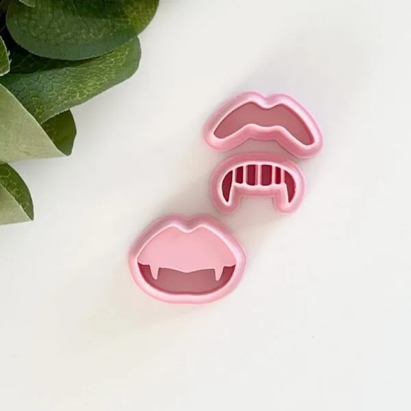 Vampire Lips Clay Cutters
