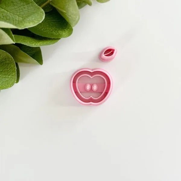 Sliced Apple Clay Cutter Set
