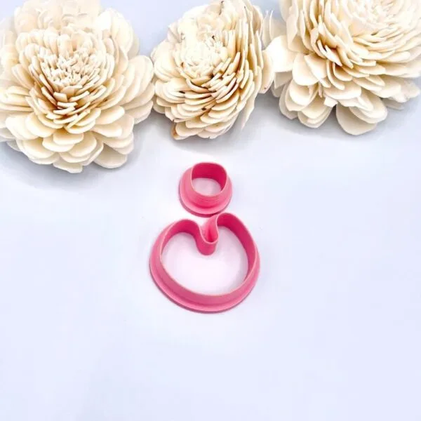 Abstract Fan Dangle Clay Cutter Set