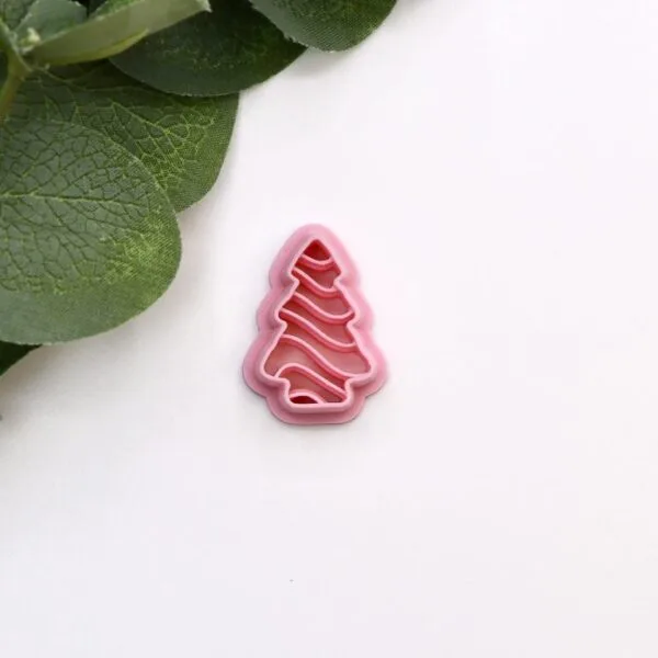 Christmas Tree Snack Cake Clay Cutter