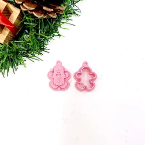 Gingerbread Man Cutter and Stamp Set