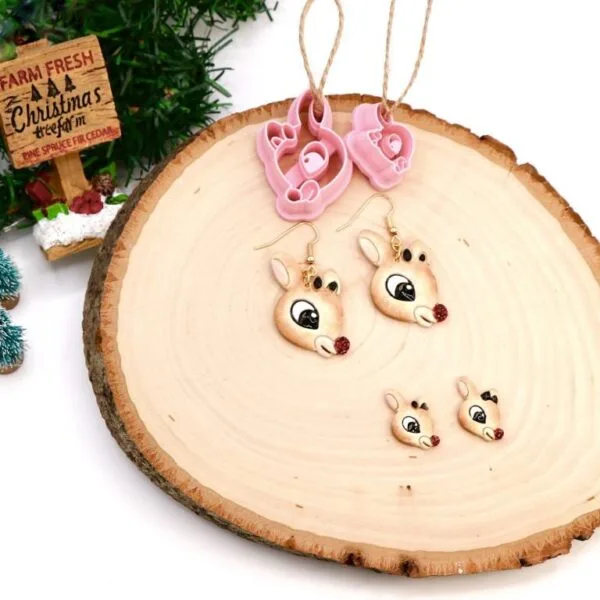 Rudolph Reindeer Clay Cutter