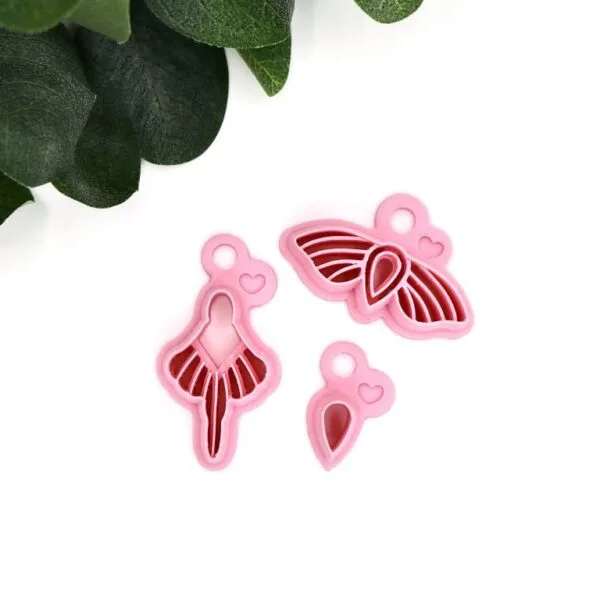 Luna Moth Set Clay Cutter