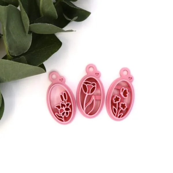 Spring Trio Clay Cutters