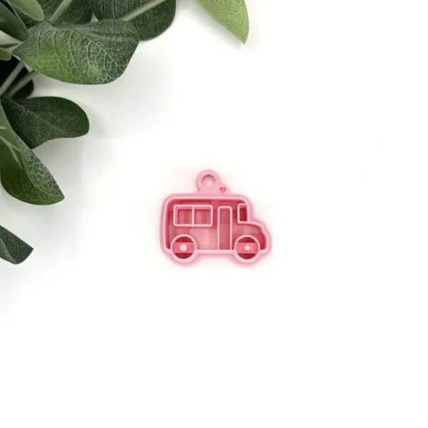 School Bus Clay Cutter