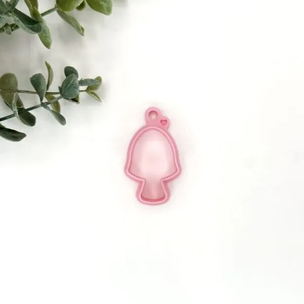 Girly Mushroom Clay Cutter