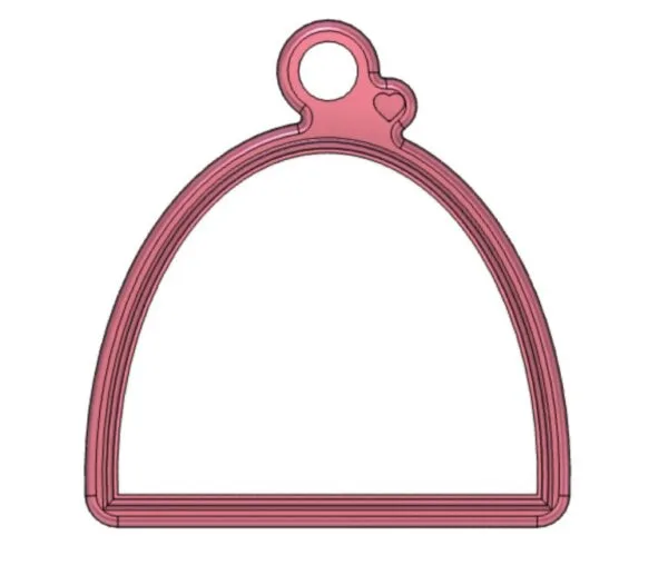 Boho Oval Arch Clay Cutter