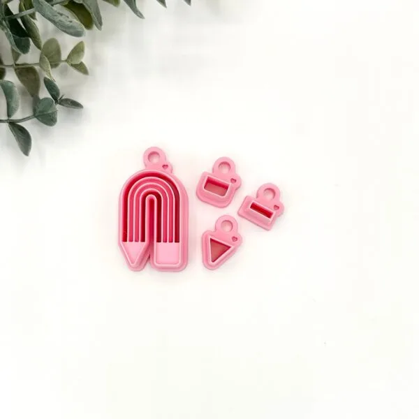 Easy Assemble Pencil Arch Clay Cutter Set