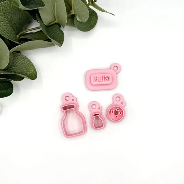 Milk and Cookies Cutter Set