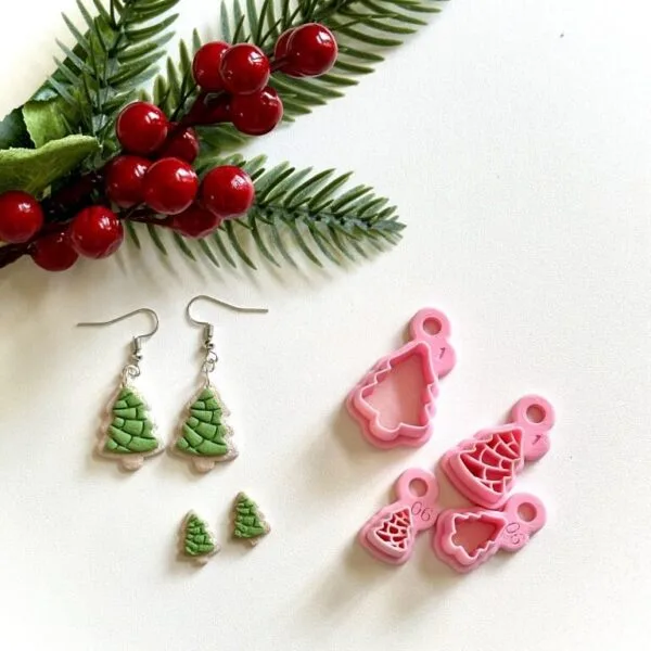Christmas Tree Concha Cutter Set