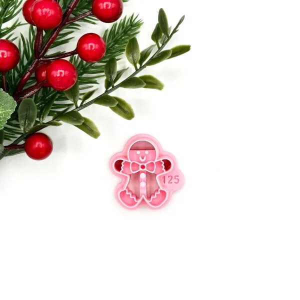 Chubby Gingerbread Man Clay Cutter
