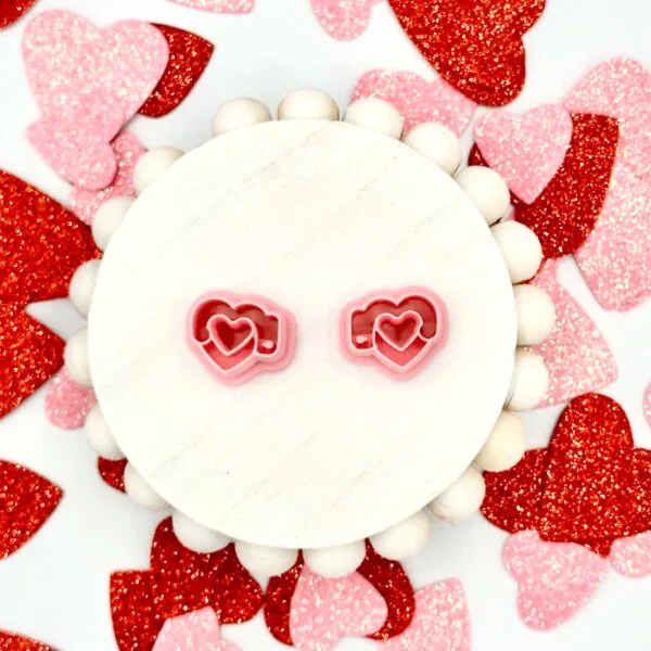 Heart Love Hand Cuffs Clay Cutter Set