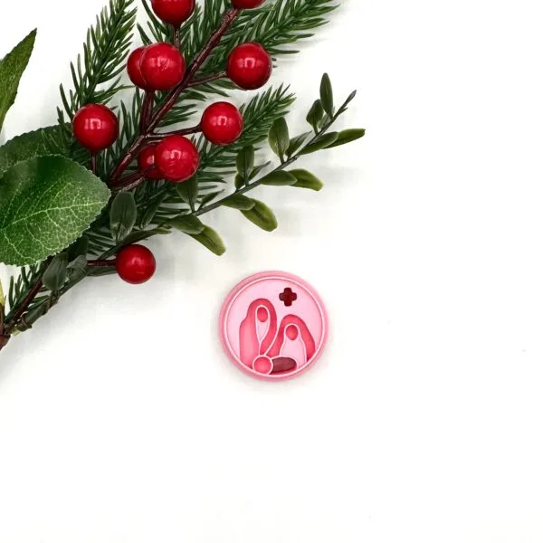 Nativity Circle Clay Cutter