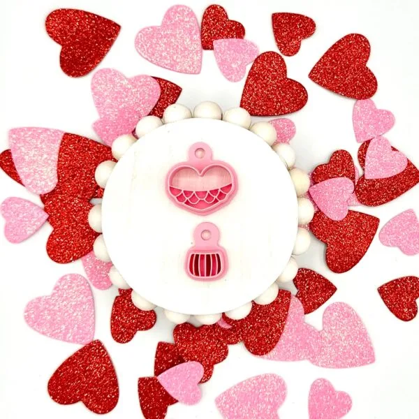 Heart Hot Air Balloon Clay Cutter Set