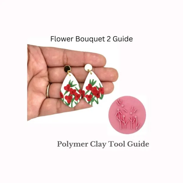 Flower Bouquet2 Guide Clay Stamper