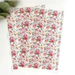 Florals 4 Clay Tattoo Transfers
