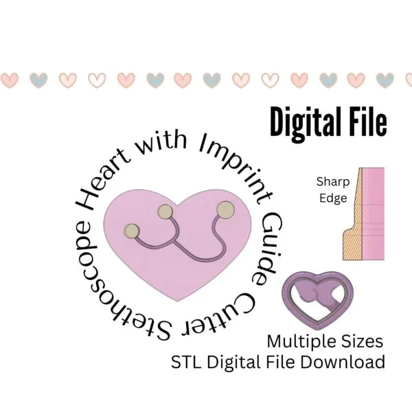 Stethoscope Guide Cutter STL Digital Download