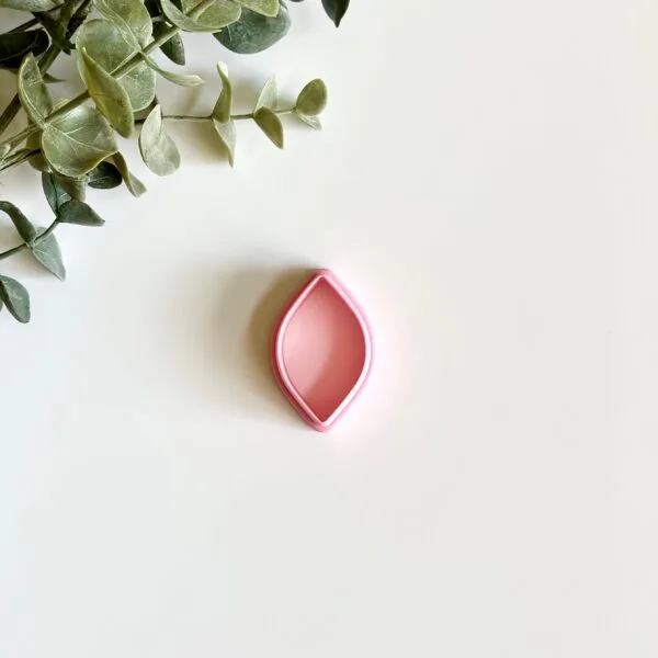 Narrow Diamond Drop Pendant Clay Cutter