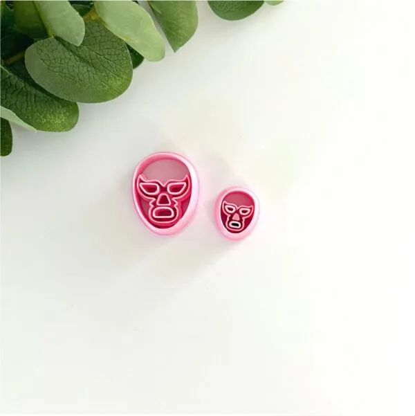 Mexican Luchador Mask Clay Cutter Cinco de Mayo